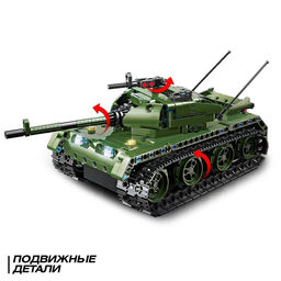 Конструктор радиоуправляемый Qman «Боевой танк», 418 деталей