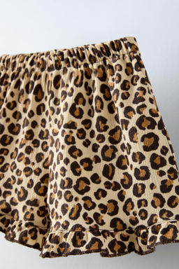 ANIMAL PRINT CREPE CO-ORD - Zara фото 8