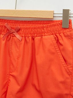 Beli Lastikli Basic Poplin K?z ?ocuk ?ort - Waikiki фото 3