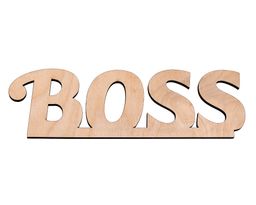 Декоративная табличка Boss