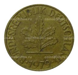 10 пфеннигов 1979 года F Германия