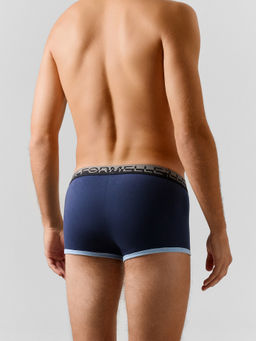 Цена за 2 штуки! Трусы боксеры мужские синие - Mark formelle фото 5