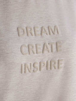 Футболка Vilatte D49.117 из хлопка с эластаном кофейный меланж фото 2