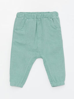 Beli Lastikli Basic Erkek Bebek Jogger Pantolon