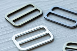 Фурнитура сумочная металл Gamma GHY-30 Шлевка 35 х 24 мм 5 x 2 шт. №04 под никель
