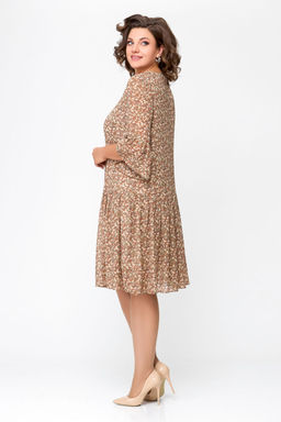 Блуза Swallow 803.2 черный+серебряный узор фото 1053