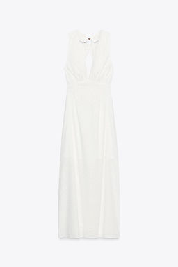 EMBROIDERED MIDI DRESS - Zara фото 17