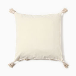 Наволочка декоративная Этель бохо Line 45х45 см, цвет бежевый, хлопок  фото 3