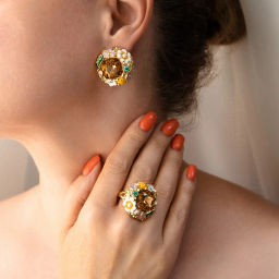 Серьги Арт. 3V-8333-Y - MyGemma фото 2