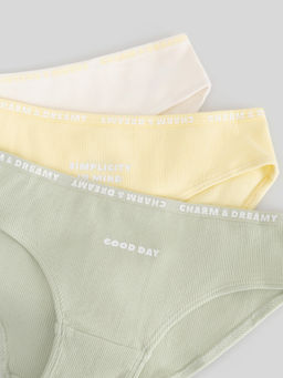 ACOOLA / Трусы детские для девочек в наборе из 3шт Apelsin_br цвет в ассортименте  фото 3