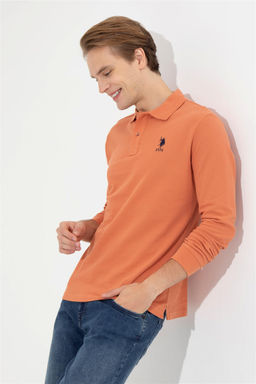 Мужская толстовка с воротником поло с плиткой Basic - U.s. polo assn фото 7