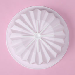 Форма для муссовых десертов и выпечки Доляна Оригами, силикон, внутренний d=15,3 см, 18,5?18,5 см, цвет белый  фото 3