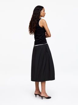 Falda midi de talle alto - H&m фото 6