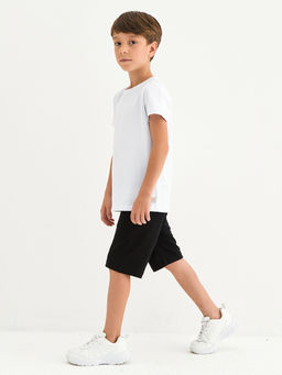 Черные шорты для мальчика - Kogankids фото 3