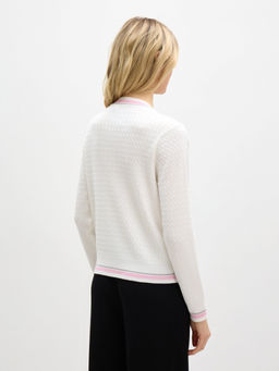 Conso/KCL 240701 - milk/pink Кардиган женский  фото 3