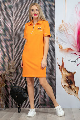 Платье ALANI 1911 сочный апельсин - Alani collection фото 2