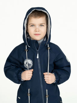 Комбинезон демисезонный синий