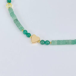 Держатель для телефона из Авантюрина и Цитрина - Радуга самоцветов фото 2