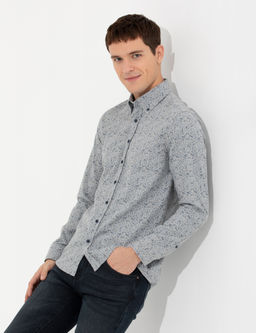 Mavi Slim Fit Uzun Kollu G_mlek