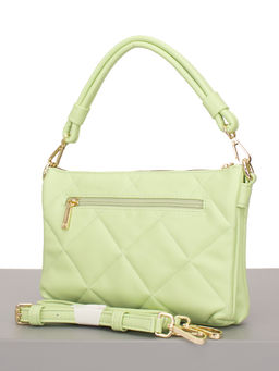 LACCOMA сумка Луиза-Ф826-мятный эко кожа хлопок