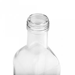 Бутылка стеклянная Сочи 520мл, 5,5х5,5см h27см, пластмассовая винтовая крышка, горло д2см (Китай) - Домашняя мода фото 5
