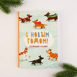 Ежедневник-планинг С новым годом!, А5, 80 л.