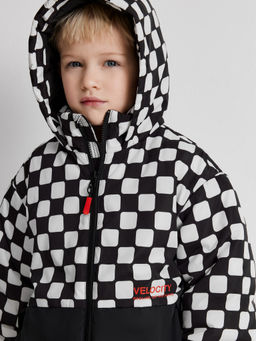 ACOOLA / Куртка детская для мальчиков Raf черно-белый  фото 5