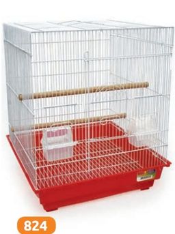 Клетка д/птиц АЛИСА №824 (47*47*57) 1/2