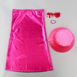 Карнавальный набор «Вечеринка в розовом»: платье, панама, очки, р-р 42-44