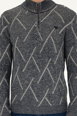 Мужской темно-синий свитер - U.s. polo assn фото 6