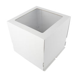 S-CHIEF BFC-050 Кондитерская коробка для торта С ОКНОМ 30.5 x 30.5 x 29 см