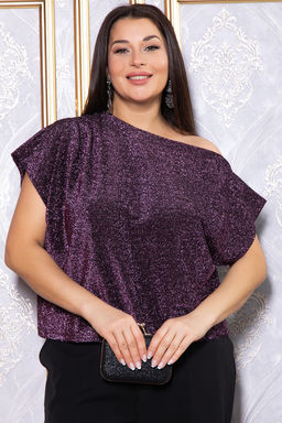 Блуза Бри (пурпурная) Б14730-35М
