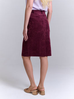 Вельветовая юбка