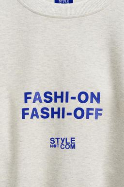 ZARA STYLENOTCOM SWEATSHIRT фото 3