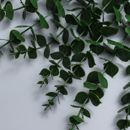 Цена за 12 шт. Декоративная ветка «Эвкалипт», 39×4.5×4.5 см