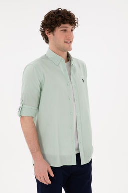 Erkek Su Ye_ili Uzun Kollu Basic G_mlek Sepette S_rpriz _ndirim - U.s. polo assn фото 2