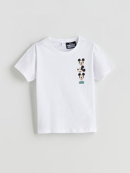 Beli Lastikli Mickey Mouse Bask?l? Erkek ?ocuk Pijama ?ort