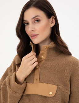 Camel Oversize Sweatshirt - Pierre cardin фото 2