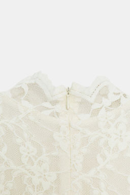 LONG LACE DRESS - Zara фото 14