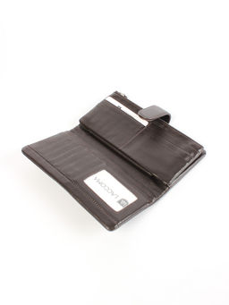 LACCOMA кошелек LA-1090-темно-коричневый натуральная кожа  фото 4