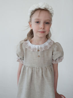Платье для девочки Л19-3 Летти клетка
