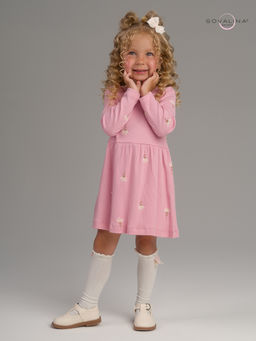 Платье Элла астра на пудре