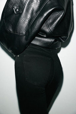 TRF HIGH-WAIST SKINNY JEANS - Zara фото 4