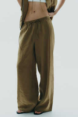 FLOWING PALAZZO TROUSERS