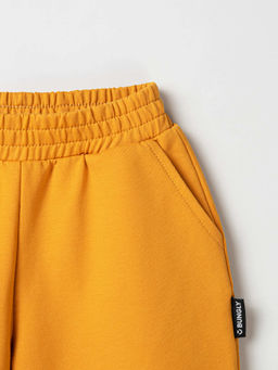 Джоггеры облегченные Горчица с карманами - Bungly фото 3