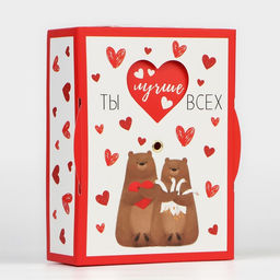 Коробка складная «Любовь », 16×12×5 см