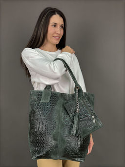 Сумка женская из телячьей кожи