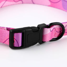 Набор Нежность, застёжка - фастекс, поводок 2 м и ошейник 28-46 см - Пушистое счастье фото 6