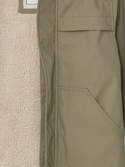 Kap??onlu Erkek Bebek Mont - Waikiki фото 3