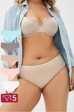 Женские трусы-слипы 5 шт. Donella  фото 5